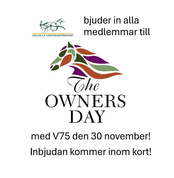 The Owner’s Day med V75 den 30/11